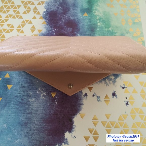 YSL Yves Saint Laurent Monogram Matelasse Wallet - Picture 11 of 15